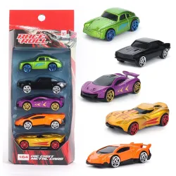 Amazon Brand - Jam & Honey Premium Die-Cast Metal Car Po5