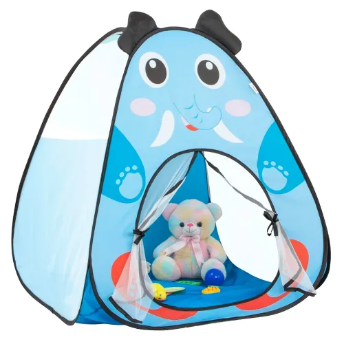 Image of Amazon Brand - Jam & Honey Elephant Popup Play Tent for Kids 