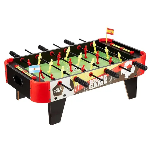 Image of Amazon Brand - Jam & Honey Foosball Table Game for Kids 6+ Years