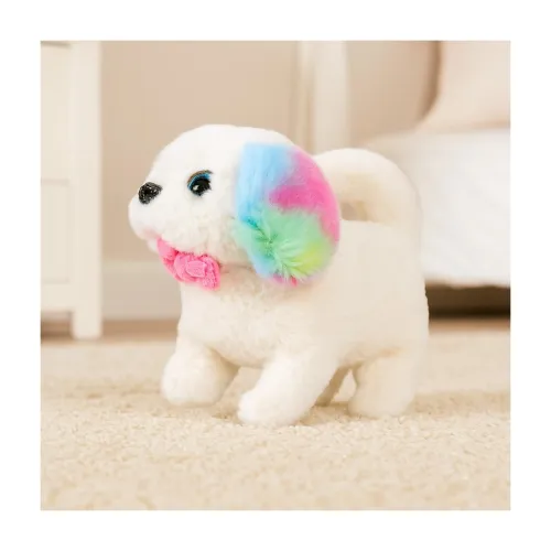 Image of Amazon Brand - Jam & Honey Poochie Puppy Deluxe | 15 cm Electronic Plush Dog Toy