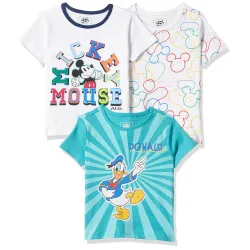 Amazon Brand - Jam & Honey Regular Fit Baby Boys and Girls T-Shirt 