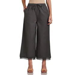 Amazon Brand - Myx Women Relaxed Fit Palazzo (Available in Plus Sizes)