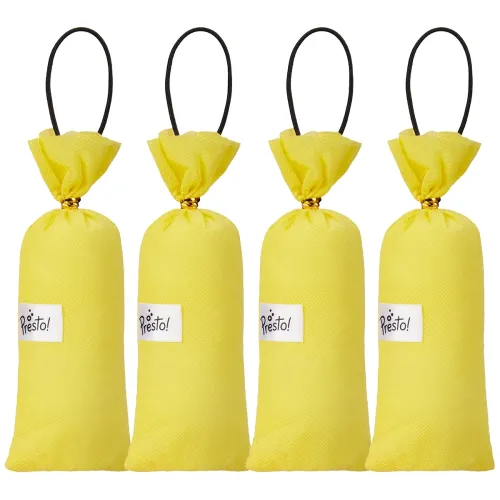 Image of Amazon Brand - Presto! Camphor Pocket (Pack of 4) | Air Freshener for Car, Wardrobe, Office Cabin's, Drawers, Travel Bag