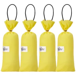 Amazon Brand - Presto! Camphor Pocket (Pack of 4) | Air Freshener for Car, Wardrobe, Office Cabins, Drawers, Travel Bag