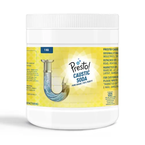 Image of Amazon Brand - Presto! Caustic Soda Powder | 1 Kg