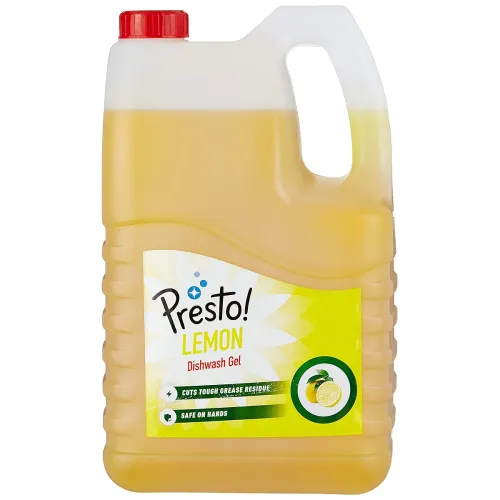 Image of Amazon Brand - Presto! Dishwash Gel 5 Litre Refill Can