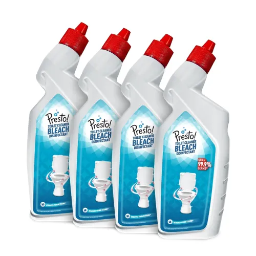 Image of Amazon Brand - Presto! Disinfectant Toilet Cleaner Bleach | 4 Litre