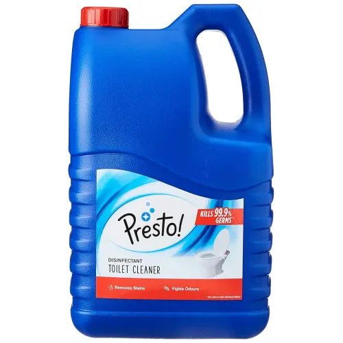 Image of Amazon Brand - Presto! Disinfectant Toilet Cleaner | Original | 5 Litre | Kills 99.9% Germs