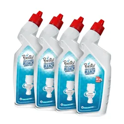 Amazon Brand - Presto! Disinfectant Toilet Cleaner Bleach | 4 Litre