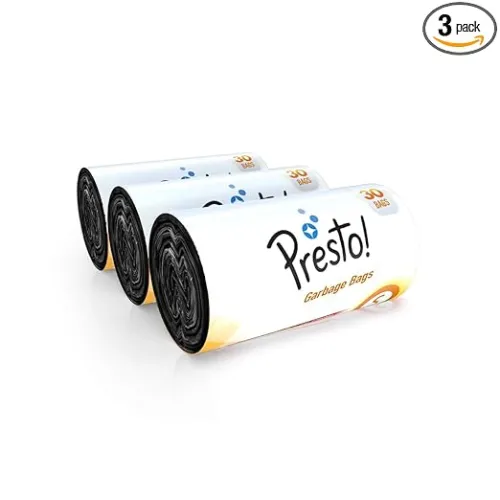 Image of Amazon Brand - Presto! Garbage Bags 90 Count