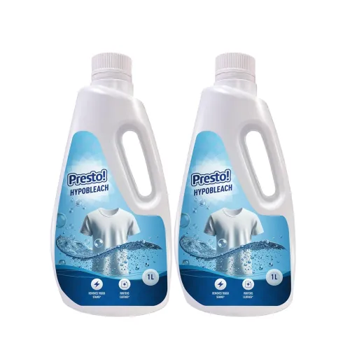 Image of Amazon Brand - Presto! Hypobleach 2L (1L x Pack of 2) | Fabric Whitener | 