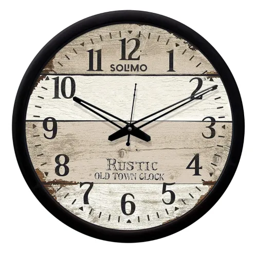 Image of Amazon Brand - Solimo 12-inch Wall Clock