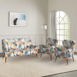 Amazon Brand - Solimo 5 Seater (3+1+1) Sofa Cover Set