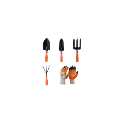 Amazon Brand - Solimo 6-Piece Gardening Tool Kit
