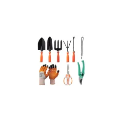 Amazon Brand - Solimo 8-Piece Gardening Tool Kit