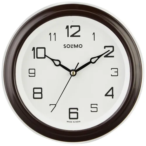 Image of Amazon Brand - Solimo Abstract Wall Clock