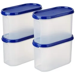Amazon Brand - Solimo Airtight Containers (Set of 4)
