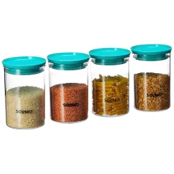 Amazon Brand - Solimo Airtight Plastic Storage Containers So4