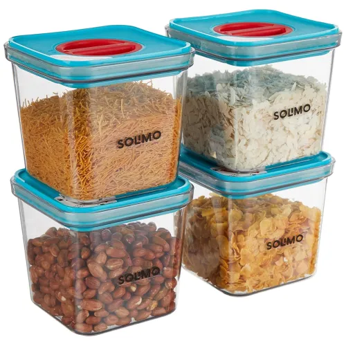 Image of Amazon Brand Solimo Airtight Storage Containers – 1100 ml (Set of 4)