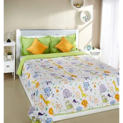 Amazon Brand - Solimo Farm Microfibre Blanket Comforter