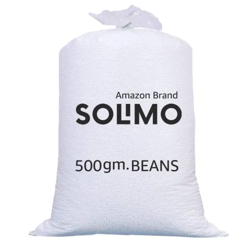 Image of Amazon Brand - Solimo Beans Refill Pack for Bean Bag 500 Grams
