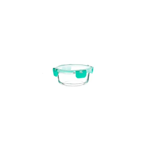 Image of Amazon Brand - Solimo Borosilicate Container with Detachable Lid (440ml) 