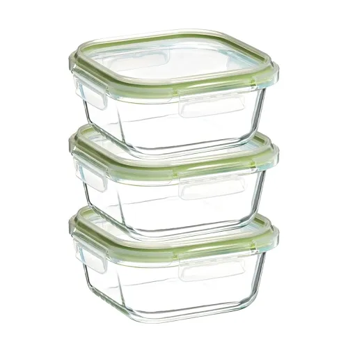 Image of Amazon Brand - Solimo Borosilicate Glass Container