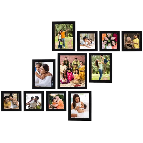 Image of Amazon Brand - Solimo Collage Photo Frames, Set of 11 