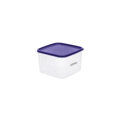 Image of Amazon Brand - Solimo Square Modular Plastic Container 2.5L