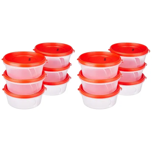 Image of Amazon Brand Solimo Nestable Polypropylene Container Set of 12