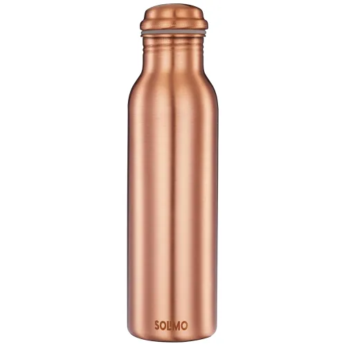 Image of Amazon Brand - Solimo Copper Water Bottle 