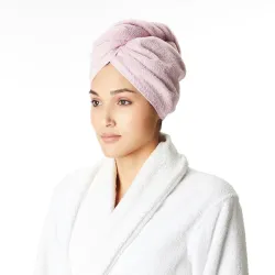Amazon Brand - Solimo - Cotton Bath Headwrap