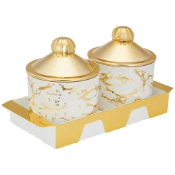 Amazon Brand - Solimo Dry Fruit Container Tray Set