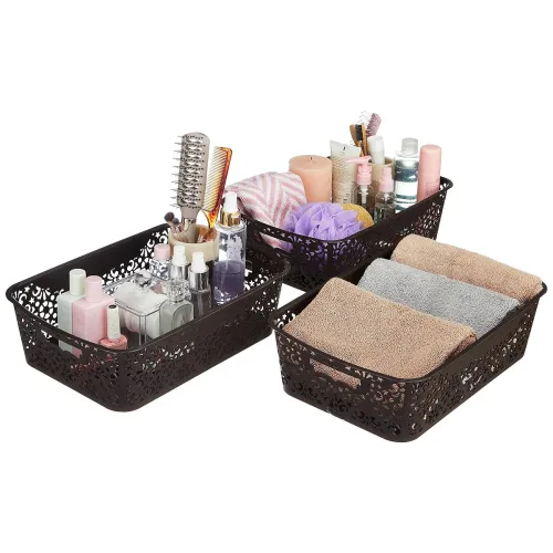 Image of Amazon Brand - Solimo Fabric Storage Basket 