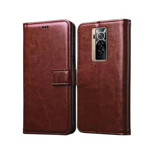 Image of Amazon Brand - Solimo Flip Leather Mobile Cover 