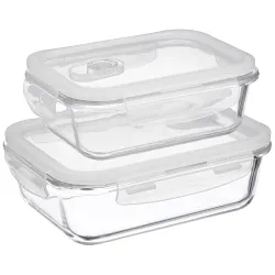 Amazon Brand - Solimo Glass Containers
