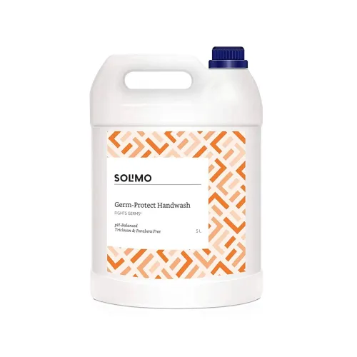 Image of Amazon Brand - Solimo Handwash Liquid Can 5L