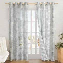 Amazon Brand - Solimo Long Door Grommet Curtains