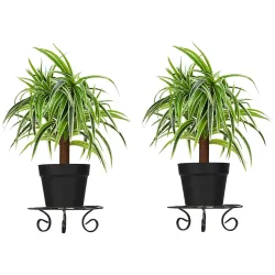 Amazon Brand - Solimo Metal Round Plant Stand 