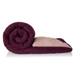 Amazon Brand - Solimo Microfibre Reversible Comforter, Double