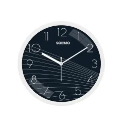 Amazon Brand - Solimo 11Inch Classic & Modern Wall Clock