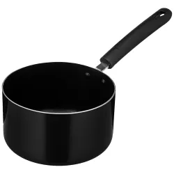 Amazon Brand Solimo Non-Stick Aluminium Saucepan – 16 cm
