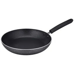 Amazon Brand Solimo Non-Stick Frypan 24cm (Black)