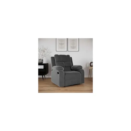 Image of Amazon Brand - Solimo Perfect Loung Velvet Fabri Sofa Recliner