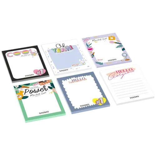 Image of Amazon Brand - Solimo To Do List Notepads, 4” x 5.25” Tear Off Block Planner