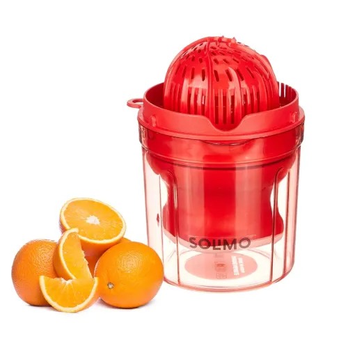 Image of Amazon Brand - Solimo Plastic 2 in 1 Manual Juicer