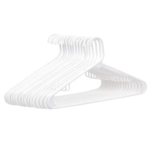 Image of Amazon Brand - Solimo Plastic Hanger, Set of 16