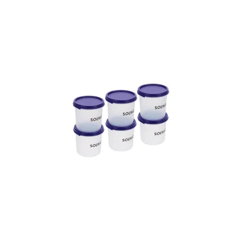 Image of Amazon Brand - Solimo Plastic Slim Storage Container
