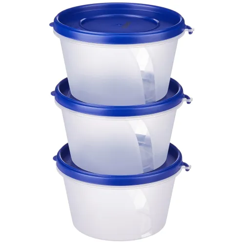 Image of Amazon Brand - Solimo Polypropylene Container Set, 