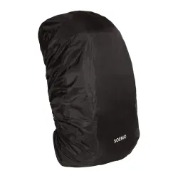 Solimo Rain & Dust Cover for Backpack (Black)